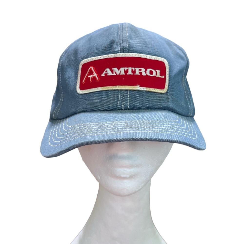 Vintage K Products Amtrol Hot Water Maker Embroidered Hat Made in USA